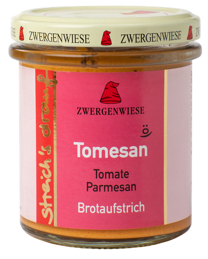 [4019736007913] Pate Tomesan *Tomate Y Parmesano* 160 Grs. (Zwergenwiese)