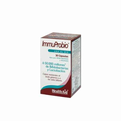 [5019781000906] Inmuprobio 50 Mil Millones De Probioticos 30 Caps. (Health Aid)