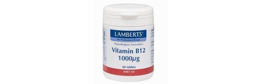 [5055148401900] Vitamina B-12 1,000 Mcg. 60 Comp. (Lamberts)