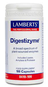 [5055148403003] Digestizyme 100 Caps. (Lamberts) 