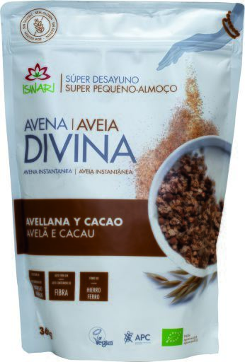 [5600317479640] Avena Divina Avellana Y Cacao Bio 360 Grs. (Iswari)
