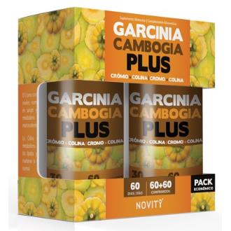 [5605481408373] Garcinia Cambogia Plus Cromo+Colina 60 + 60 Comp. (Novity)