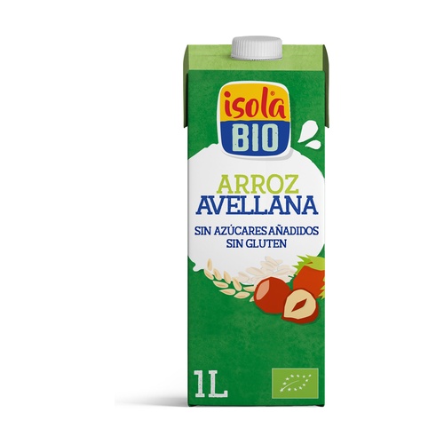 [8023678162315] Bebida Arroz Avellana Bio 1 Ltr. (Isolabio)