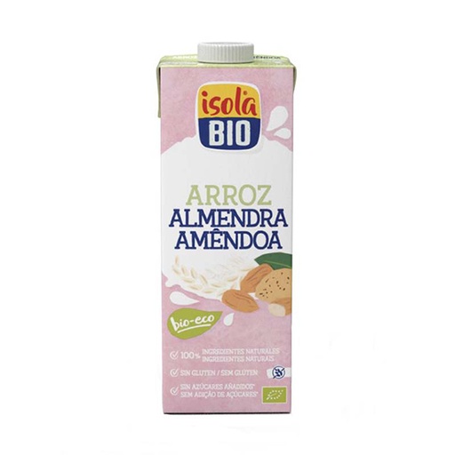 [8023678162476] Bebida Arroz Almendra Bio 1 Lt. (Isolabio)