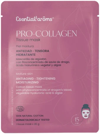 [8413568019407] Mascarilla Facial *TISSUE MASK* Pro Collagen Individual (Esential Aroms)