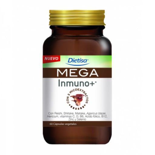 [8414200200214] Mega Inmuno + 60 Caps. (Dietisa)