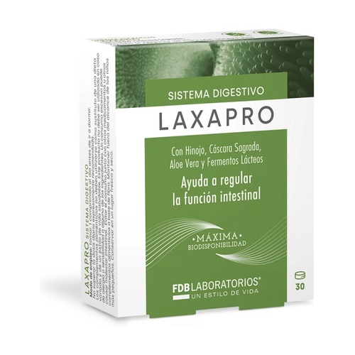 [8414606931385] Laxapro "Funcion Intestinal" 30 Comp. (Fdb Laboratorios)