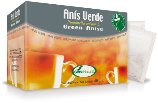 [8422947030636] Anis Verde Infusion Bio 20 Filtros (Soria)
