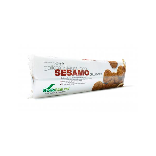 [8422947060107] Galleta Integral De Sesamo 165 Grs. (Soria)