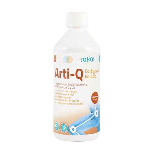 [8423245100212] Arti Q Colageno Liquido Silicio Acid. Hialur. Msm Vit. C Y D3 500 Ml. (Sakai)