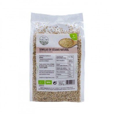 [8426633000378] Semillas De Sesamo Natural 250 Grs. (Eco Salim)