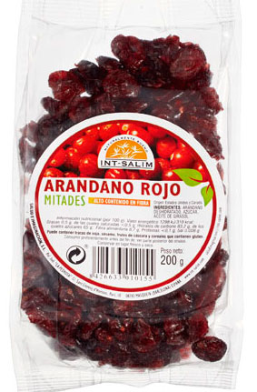 [8426633010155] Arandano Rojo Mitades 200 Grs. (Int Salim)