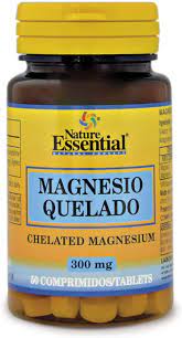 [8435041320053] Magnesio Quelado 50 Tab. 300 Mg.(Nature Essential)