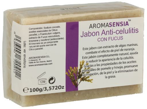 [8436040720912] Jabon Tonificante con Fucus 100 Grs. (Aromasensia)