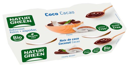 [8436542190589] Postre Coco Cacao 2 X 125 Grs. (Naturgreen)
