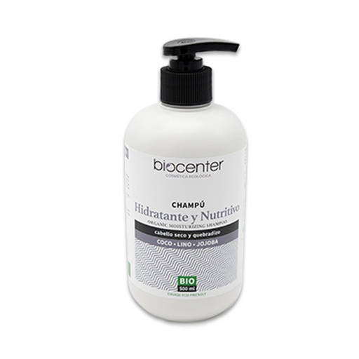 [8436560111627] Champu Hidratante Nutritivo Coco Lino 500 Ml.(Biocenter)