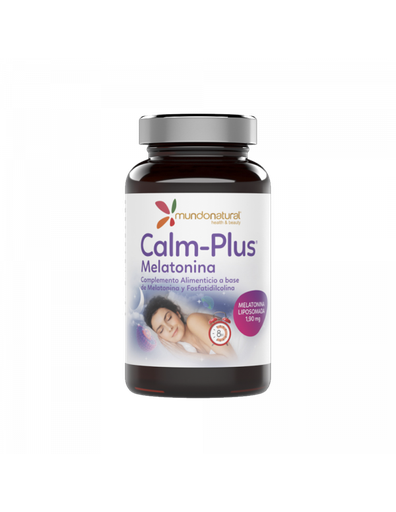 [8437011627902] Calm Plus Melatonina Liposomada 1.9 mg 30 Caps. (Mundo natural)