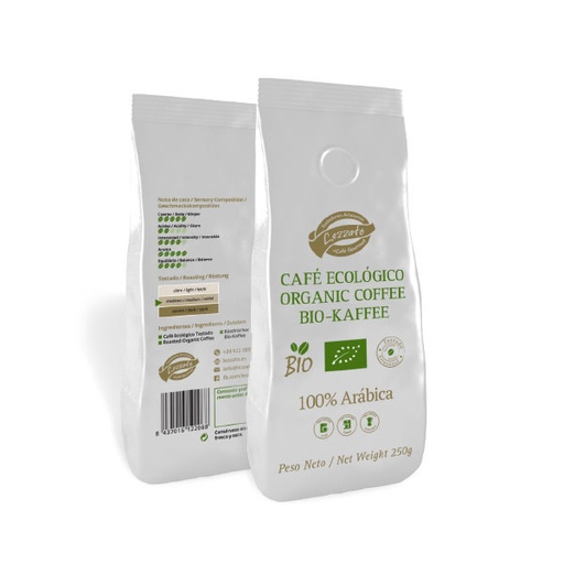 [8437016122082] Cafe Ecologico 100% Arabica Grano 250Gr (Lezzato)