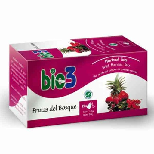 [8470003533652] Bie 3 Frutas Del Bosque 25 Bolsitas