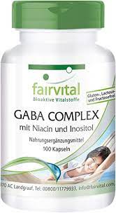 [8718309441463] Gaba Complex con Niacina e Inositol 100 Caps. (Fairvital)