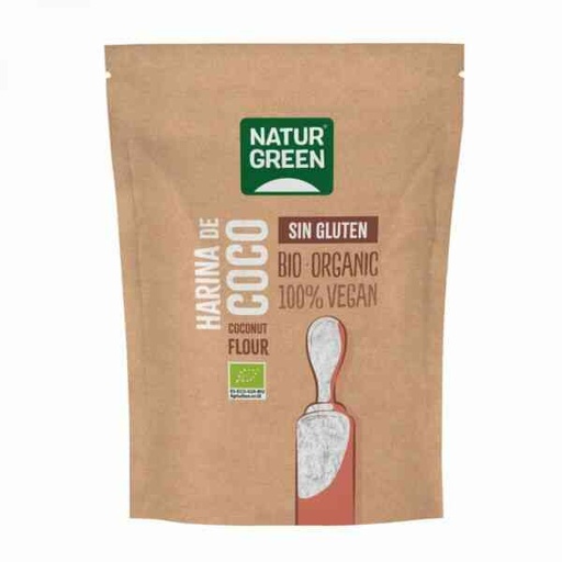 [8436542196277] Naturgreen harina de coco bio sin gluten 500 GR (Naturgreen)
