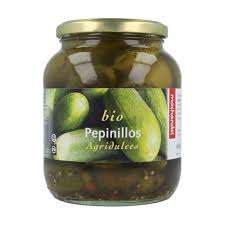 [8713938001668] Pepinillo Agridulce Bio 350 Grs. (Machandel)