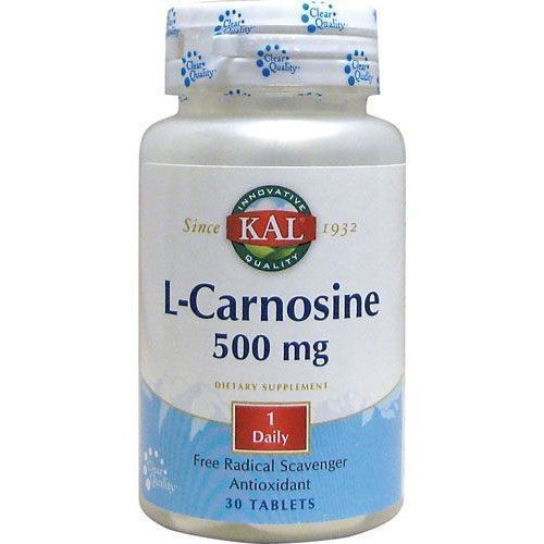 [021245105787] L-Carnosina 500 mg. 30 Tab. (KAL)