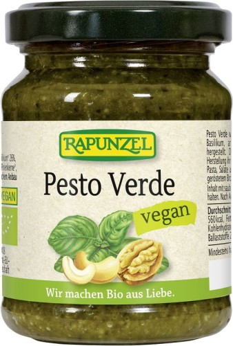 [4006040154105] Pesto Verde Bio 120 Grs. (Rapunzel)