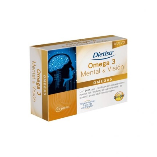 [3175681147089] Omega 3 Cardio *Vencido* 45Perlas (Dietisa) (copia)