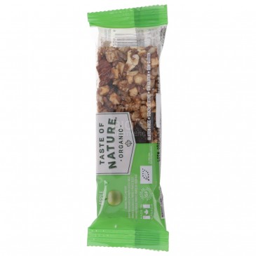 [059527752046] Barrita Manzana Canela Bio 40 Grs. (Taste Of Nature)