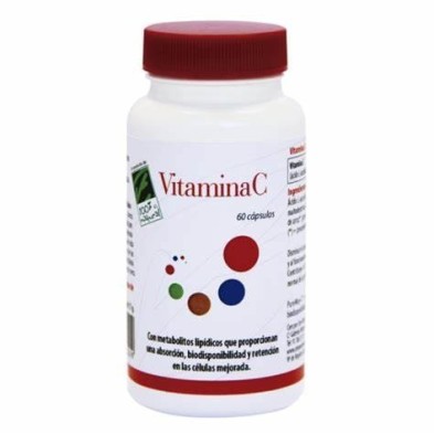 [8437019352219] Vitamina C 60 Caps.  (100% Natural)