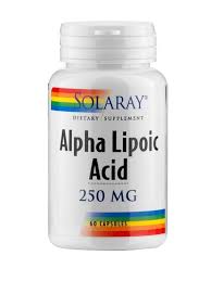 [076280083194] Acido Alfa Lipoico 250 Mg. 60 Caps. (Solaray)
