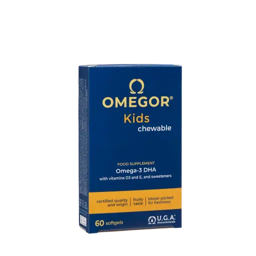 [8033120250286] Omegor Kids Masticables 60 Caps. (UGA)
