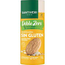[8412170045989] Galletas Avena Sin Gluten Doble Zero 190 Gr.  (Santiveri)
