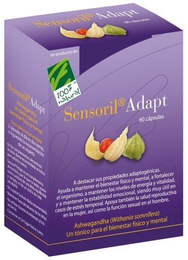 [8437008750842] Sensoril Adapt 60 Caps. "Ashwagandha" (100% Natural)